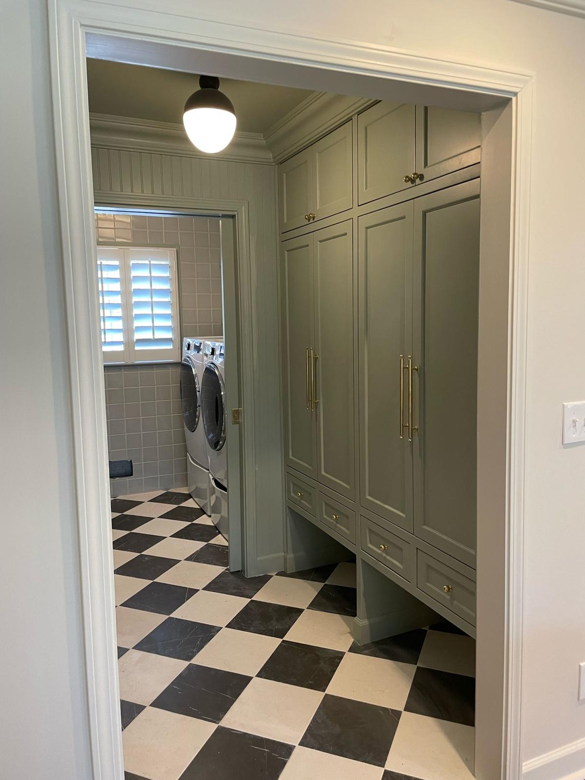 Laundry room remodel by Designer Carpenter — after